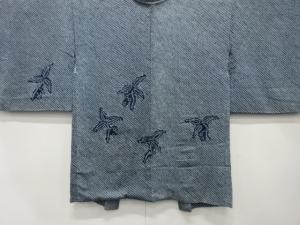 アンティーク　本総絞り　花模様　長絵羽織